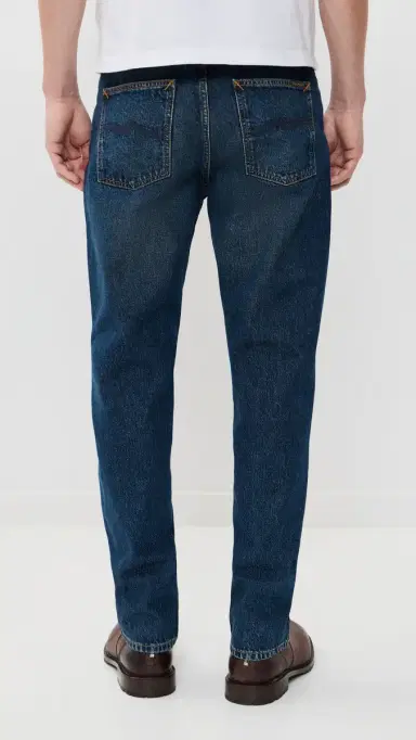 Nudie Jeans Rad Rufus Relaxed Straight Jeans Blue Soil | Thumbnail 3 Nudie Jeans Rad Rufus Relaxed Straight Jeans Blue Soil | Thumbnail 3