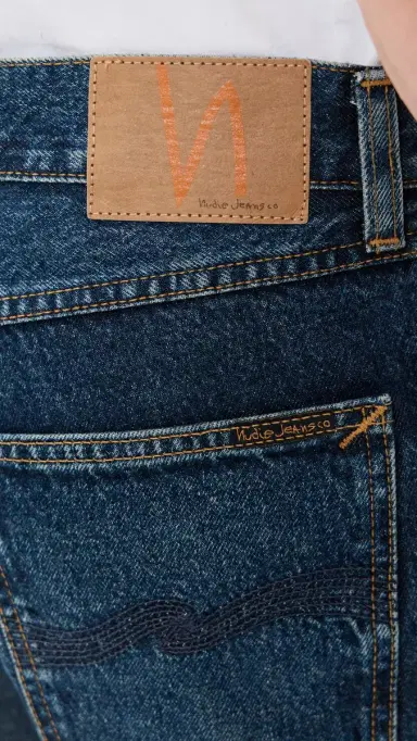 Nudie Jeans Rad Rufus Relaxed Straight Jeans Blue Soil | Thumbnail 6 Nudie Jeans Rad Rufus Relaxed Straight Jeans Blue Soil | Thumbnail 6