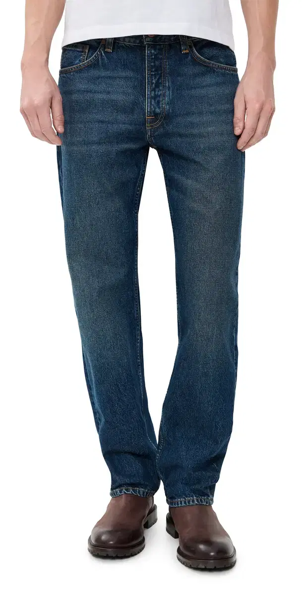 Rad Rufus Relaxed Straight Jeans Blue Soil