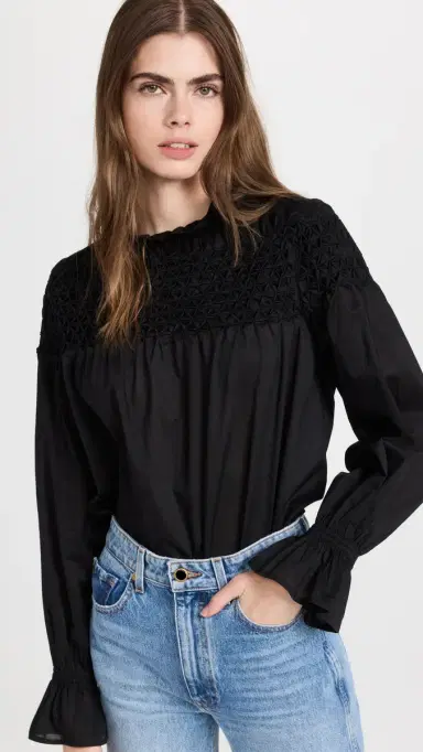 Merlette Majorelle Top Black | Thumbnail 2 Merlette Majorelle Top Black | Thumbnail 2