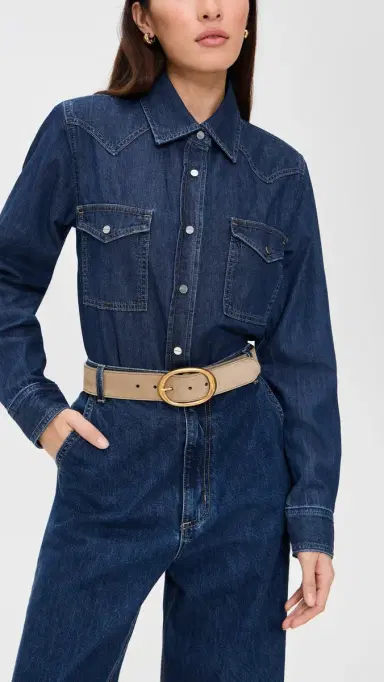 TWP Wide Suede Belt | Thumbnail 3