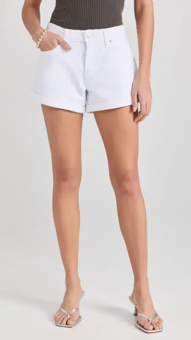 PAIGE Dylan Shorts Lived in Crisp White 32 | Thumbnail 2 PAIGE Dylan Shorts Lived in Crisp White 32 | Thumbnail 2
