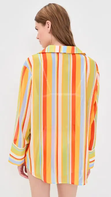 Solid & Striped The Jaclyn Coverup Tunic St. Barths Stripe M | Thumbnail 3 Solid & Striped The Jaclyn Coverup Tunic St. Barths Stripe M | Thumbnail 3