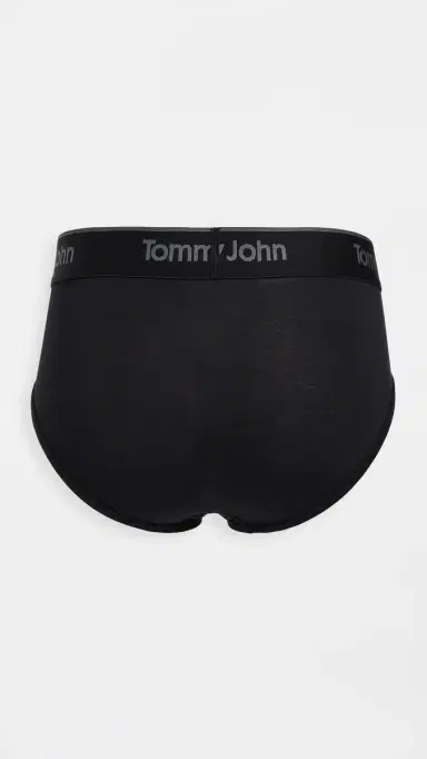 Tommy John econd kin Briefs 3 Pack Black | Thumbnail 3