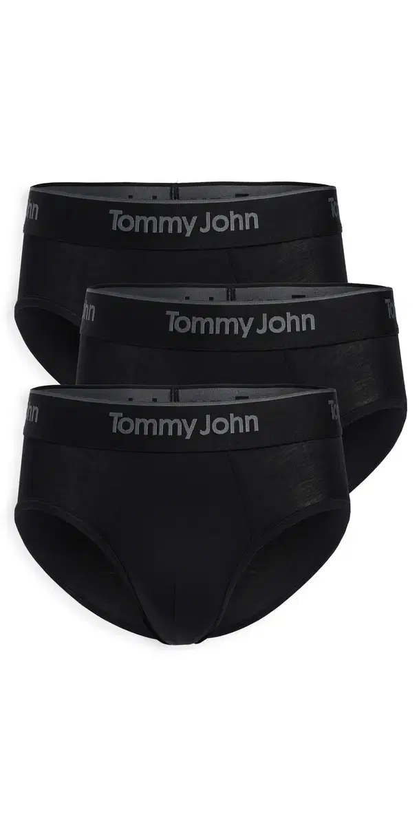 econd kin Briefs 3 Pack Black