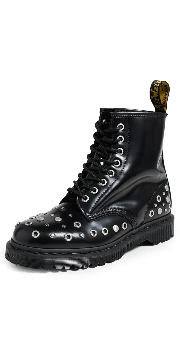 Dr. Martens 140 8-Eye Hardware Boots Black