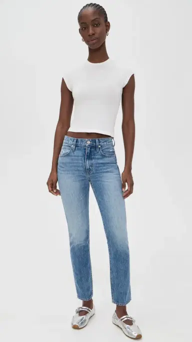 SLVRLAKE Cap Sleeve Tee Natural White L | Thumbnail 5