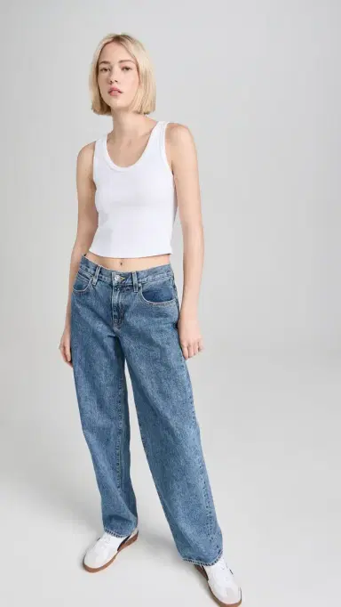 perfectwhitetee Blondie Structured Rib Bra Friendly Tank White | Thumbnail 5 perfectwhitetee Blondie Structured Rib Bra Friendly Tank White | Thumbnail 5
