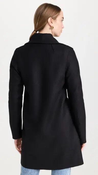Harris Wharf London Blanket Coat Pressed Wool | Thumbnail 3 Harris Wharf London Blanket Coat Pressed Wool | Thumbnail 3