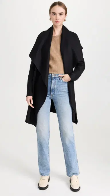 Harris Wharf London Blanket Coat Pressed Wool | Thumbnail 5 Harris Wharf London Blanket Coat Pressed Wool | Thumbnail 5