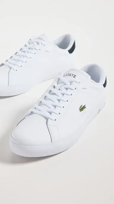 Lacoste Powercourt Sneakers White/Dark Green 9 | Thumbnail 4 Lacoste Powercourt Sneakers White/Dark Green 9 | Thumbnail 4
