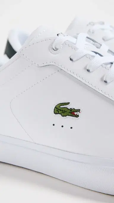 Lacoste Powercourt Sneakers White/Dark Green 9 | Thumbnail 5 Lacoste Powercourt Sneakers White/Dark Green 9 | Thumbnail 5