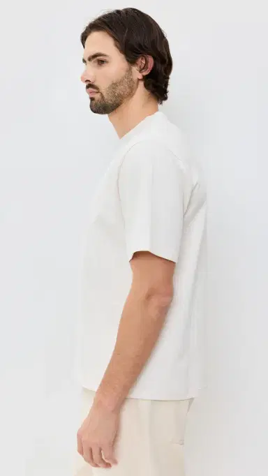 Wax London Dean Tee Ecru L | Thumbnail 4