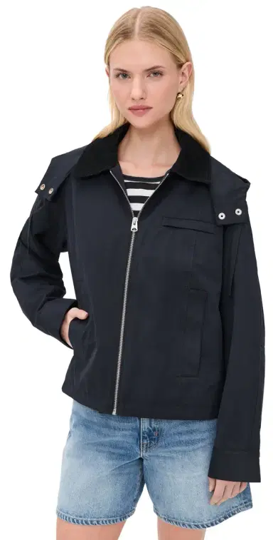 Alex Mill Kenzie Zip Jacket | Thumbnail 1 Alex Mill Kenzie Zip Jacket | Thumbnail 1