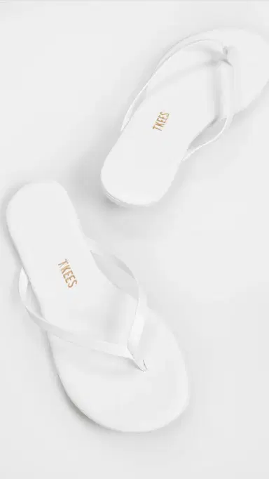 TKEES Solids Flip Flops No. 1 / White | Thumbnail 6