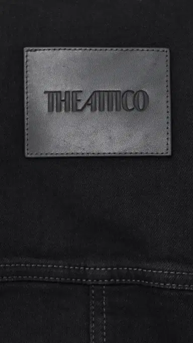 The Attico Mini Denim Dress Black 44 | Thumbnail 6 The Attico Mini Denim Dress Black 44 | Thumbnail 6
