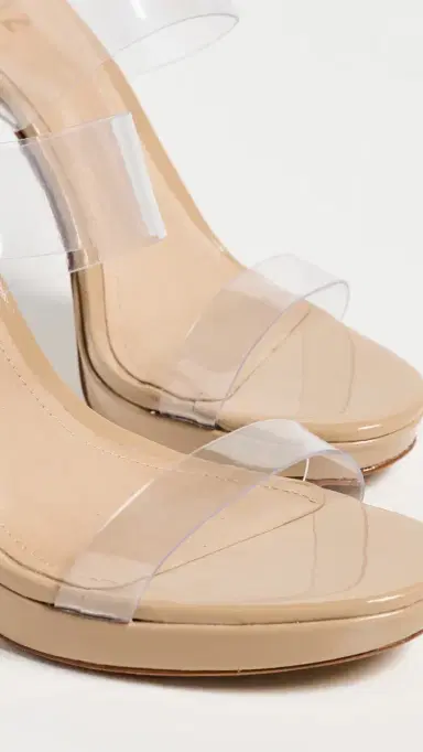 Schutz Ariella Platform Sandals Transparent/Light Nude | Thumbnail 6 Schutz Ariella Platform Sandals Transparent/Light Nude | Thumbnail 6