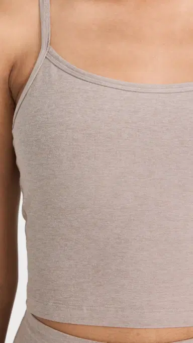 Beyond Yoga Spacedye Slim Racerback Cropped Tank Birch Heather | Thumbnail 6 Beyond Yoga Spacedye Slim Racerback Cropped Tank Birch Heather | Thumbnail 6