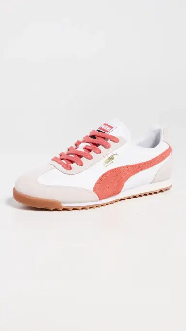 Puma Arizona Retro Sneakers White/Red Glamour/Gum | Thumbnail 2