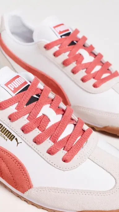 Puma Arizona Retro Sneakers White/Red Glamour/Gum | Thumbnail 6