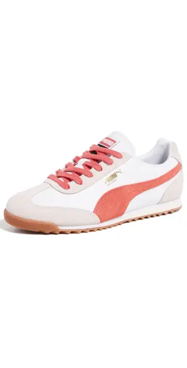 Puma Arizona Retro Sneakers White/Red Glamour/Gum | Thumbnail 1