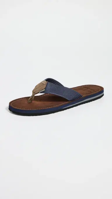Barbour Toeman Beach Sandals Navy 9 | Thumbnail 2