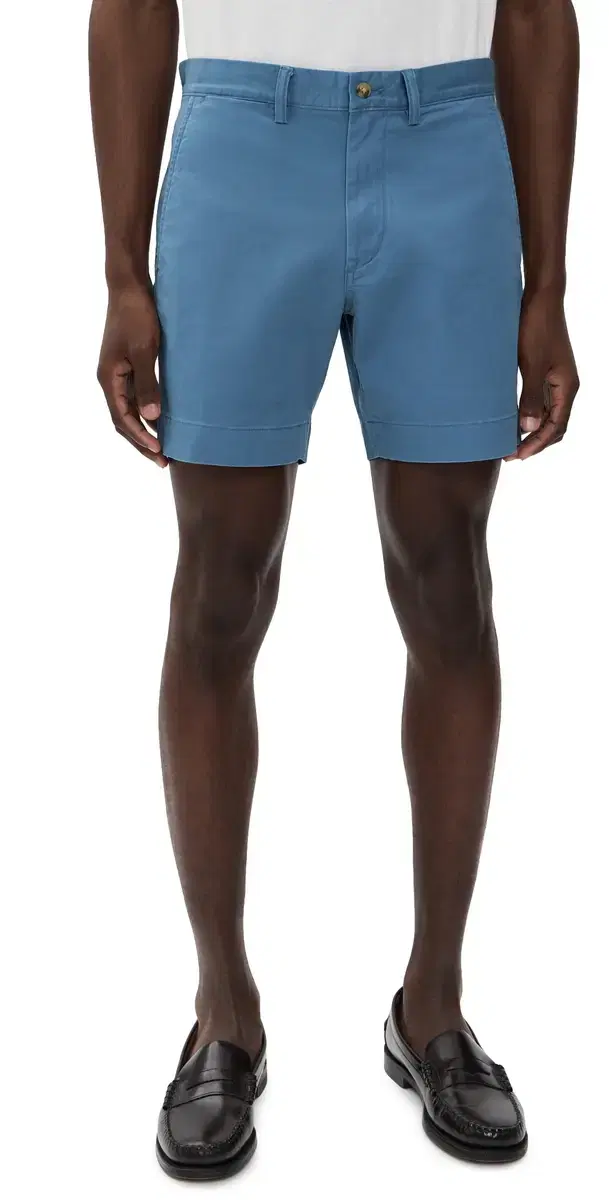 Bedford Cotton Stretch Twill Shorts 7 Delta Blue