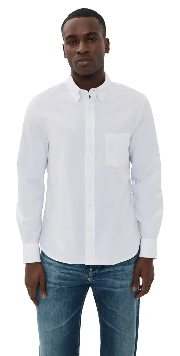 New Oxford Button Down hirt Optical White