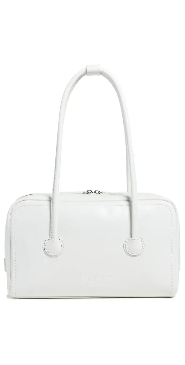 Marge Sherwood Soft Boston Bag White Crinkle One Size