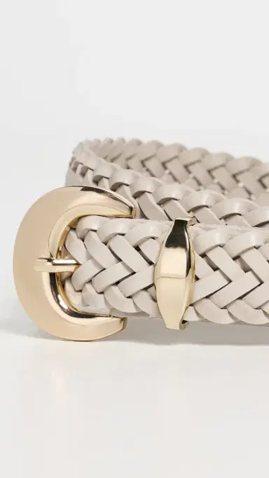 Madewell Lucie Domed Buckle Belt In Woven Leather | Thumbnail 5