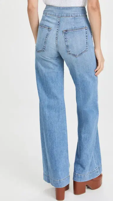 Askk NY Brighton Wide Leg Jeans Keel Over 32 | Thumbnail 3