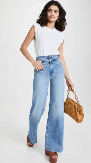 Askk NY Brighton Wide Leg Jeans Keel Over 32 | Thumbnail 5