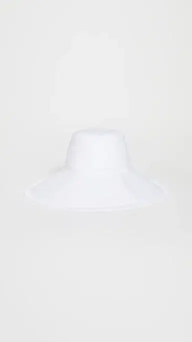 Hat Attack Packable Canvas Hat Solid White One Size | Thumbnail 2