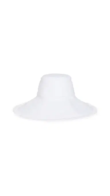 Hat Attack Packable Canvas Hat Solid White One Size | Thumbnail 5
