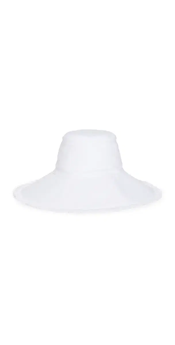 Hat Attack Packable Canvas Hat Solid White One Size