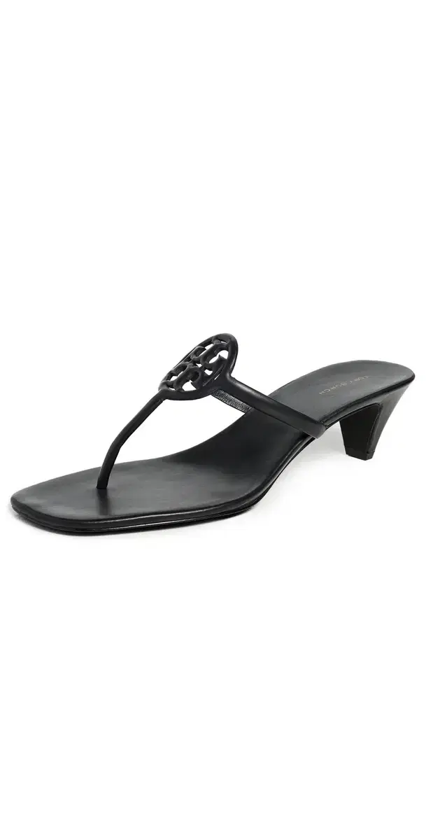 Tory Burch Miller Capri Kitten Heels Perfect Black / Perfect Black