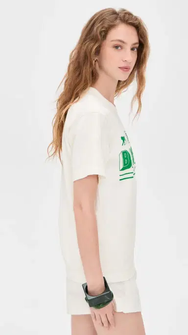 Made Some Sportswear Brasil Tee Green/Off White M | Thumbnail 4