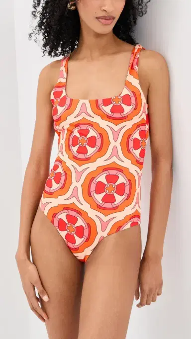 Eywasouls Malibu Aurora One Piece Pink Retro Radiance | Thumbnail 5 Eywasouls Malibu Aurora One Piece Pink Retro Radiance | Thumbnail 5