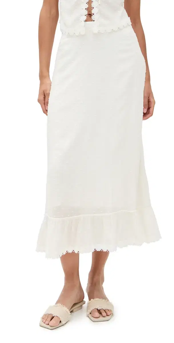 Peixoto ola Skirt White otus