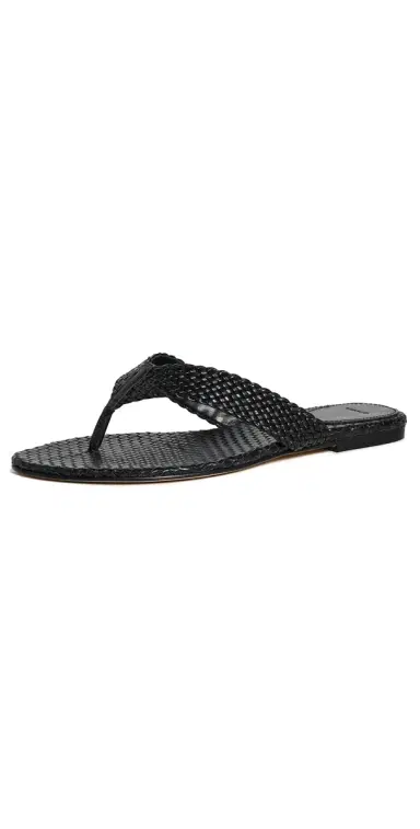 Vince Lotus Sandals Black | Thumbnail 1 Vince Lotus Sandals Black | Thumbnail 1
