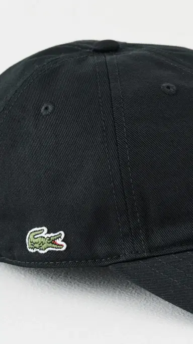 Lacoste Cotton Twill Side Logo Cap | Thumbnail 4