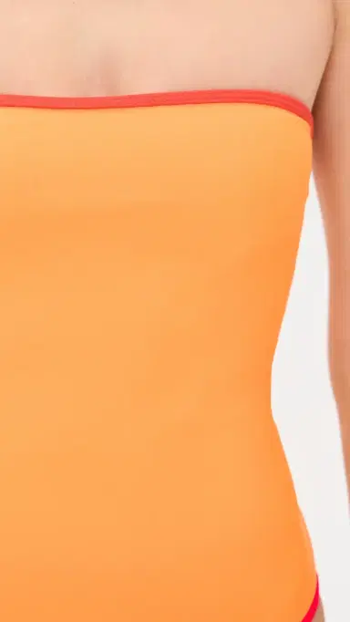 JADE Swim Sienna One Piece Sunrise with Red | Thumbnail 6