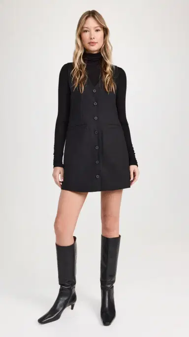 o.p.t o. p.t Akiya Vest Mini Dress Black | Thumbnail 5