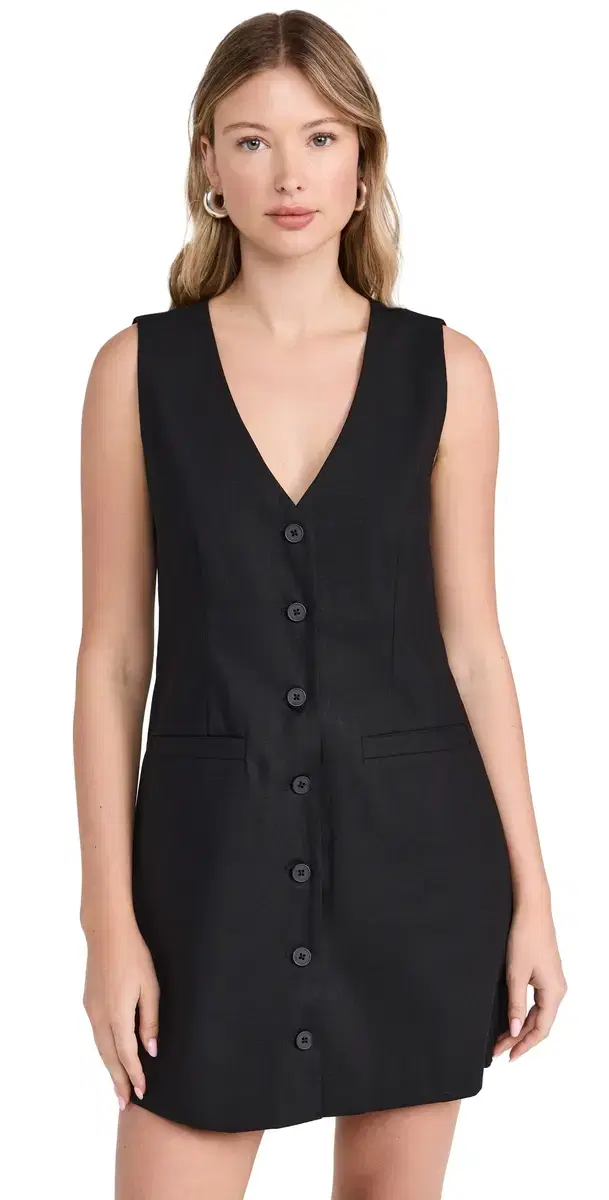 o.p.t o. p.t Akiya Vest ini Dress Black