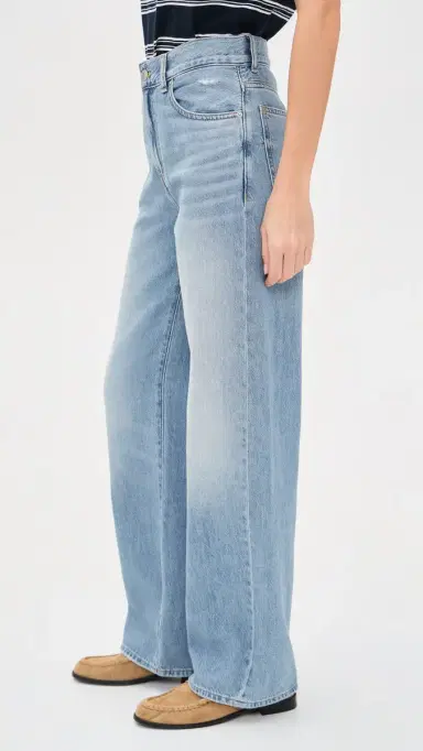 Madewell The Perfect Vintage Wide Leg Jeans In Airy Denim | Thumbnail 4