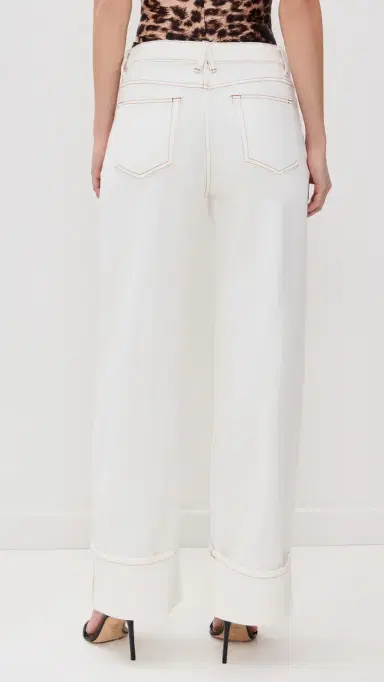 LIONESS Top Model Cuffed Jeans Porcelain XXL | Thumbnail 3 LIONESS Top Model Cuffed Jeans Porcelain XXL | Thumbnail 3