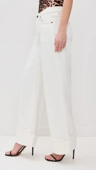 LIONESS Top Model Cuffed Jeans Porcelain XXL | Thumbnail 4 LIONESS Top Model Cuffed Jeans Porcelain XXL | Thumbnail 4