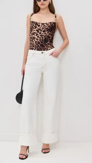 LIONESS Top Model Cuffed Jeans Porcelain XXL | Thumbnail 5 LIONESS Top Model Cuffed Jeans Porcelain XXL | Thumbnail 5