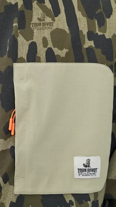 Malbon Tour Divot Camo Sherpa Jacket Bark Camo | Thumbnail 6