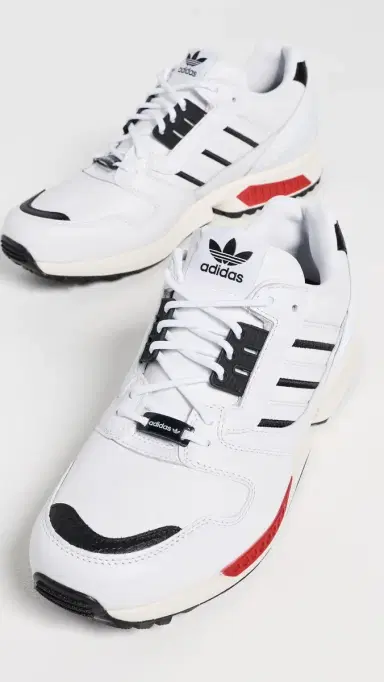 Adidas Golf ZX 800 Spikeless Golf Shoes White/White/Core Black 9 | Thumbnail 4